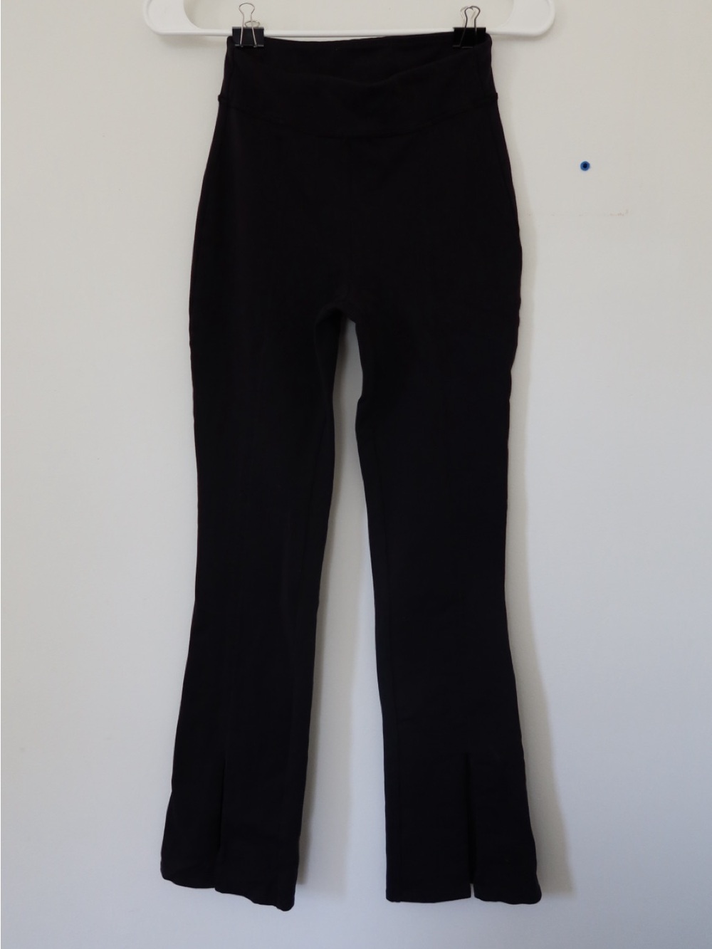 ALO Black Women's High-Waist Flared Pants
